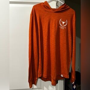 Fanatics Texas Longhorns men’s photo finish hooded long sleeve - Large